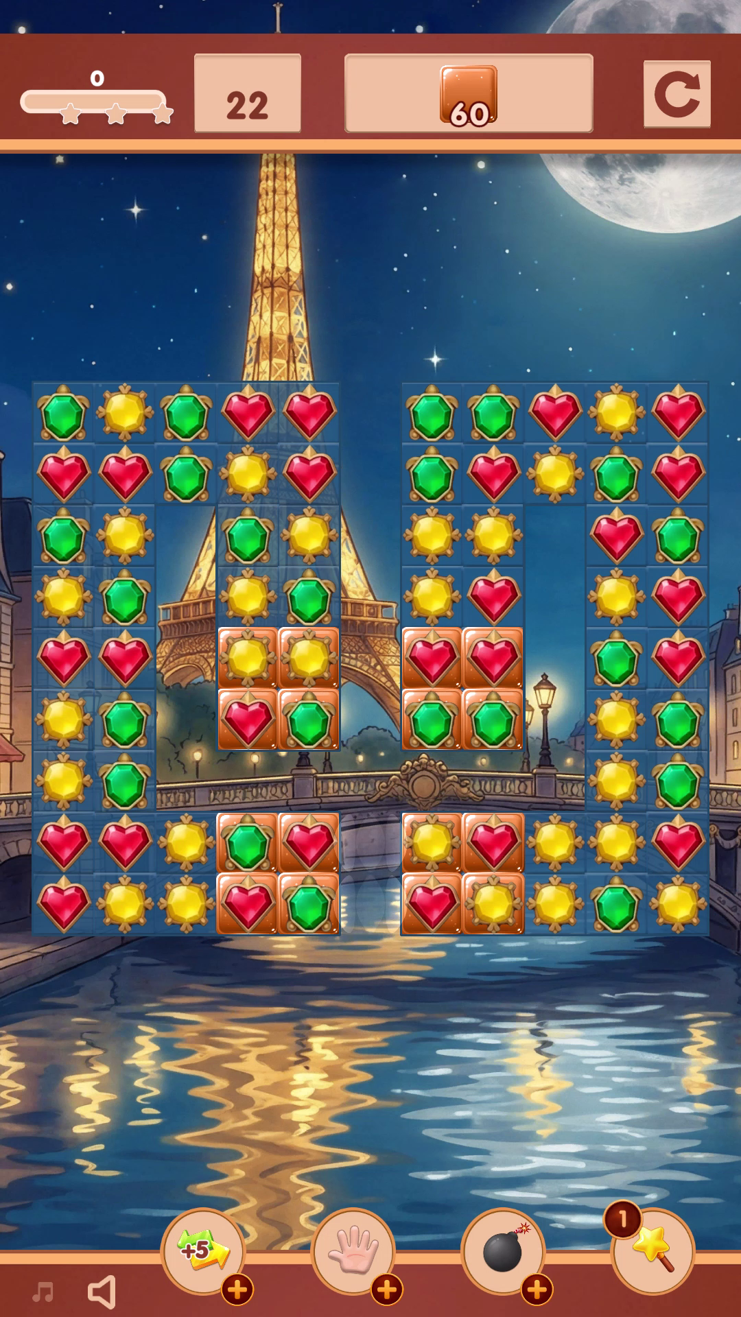 Treasures of Paris: The Secret of Gems - Match 3 screenshot 11