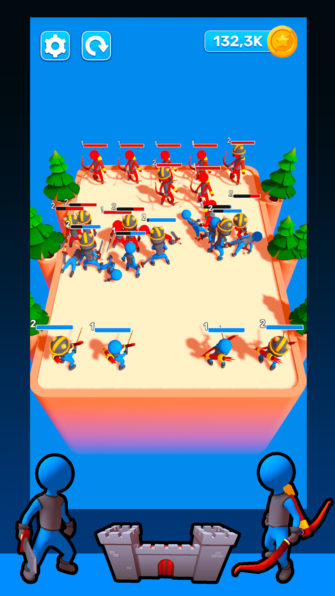 Merge of the Knight Army screenshot 10