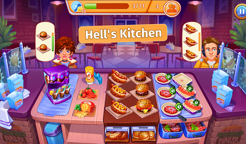 Hell's Kitchen game cover