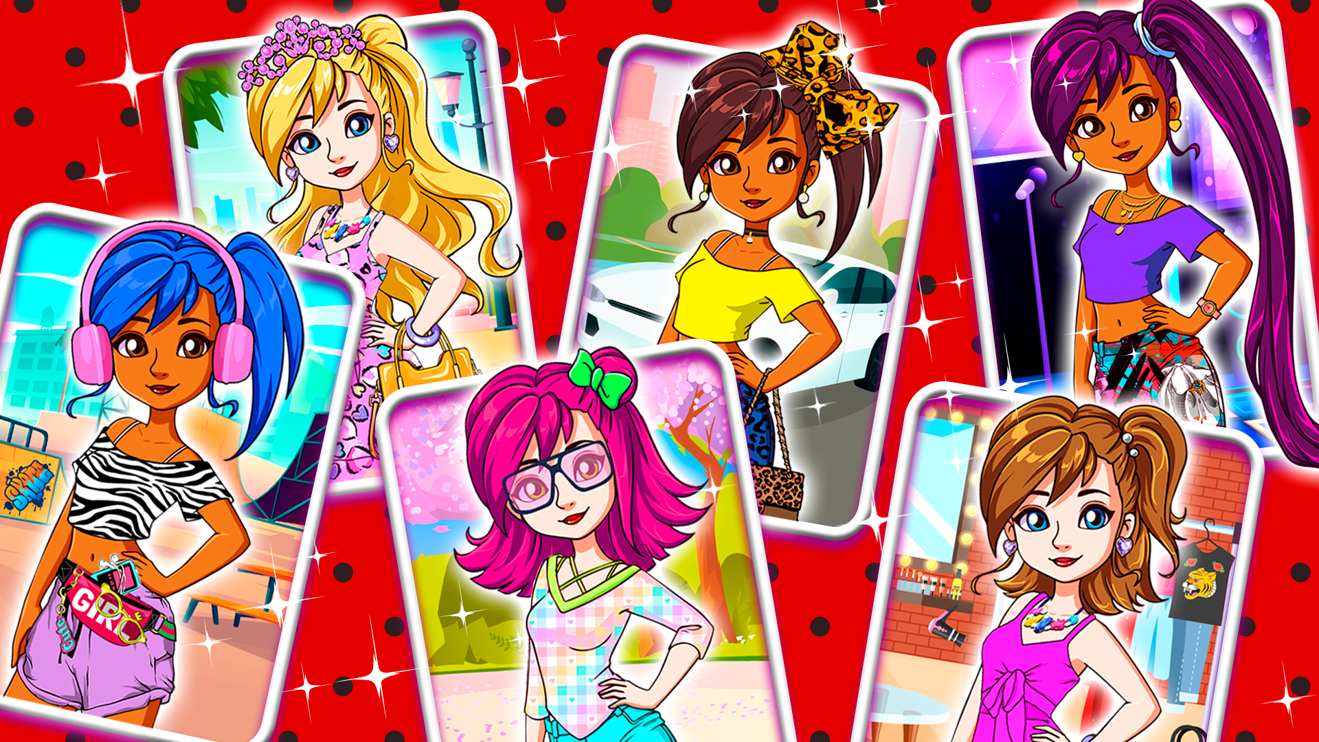 Dress-Up Marinette & Friends screenshot