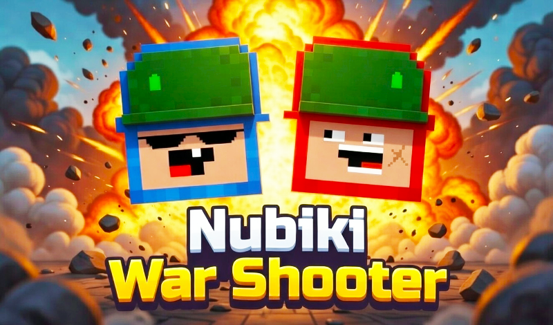 Nubiki War Shooter game cover