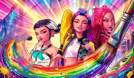 K-Pop Demon Hunters: Color by Number