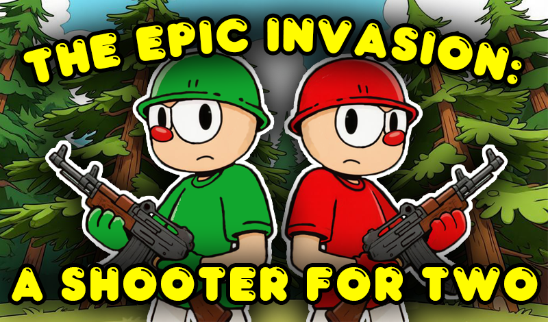 The Epic Invasion: A shooter for two game cover