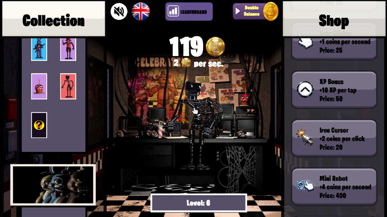 Five Nights at Freddy's Clicker screenshot