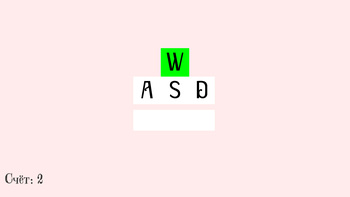 Тест на реакцию: WASD