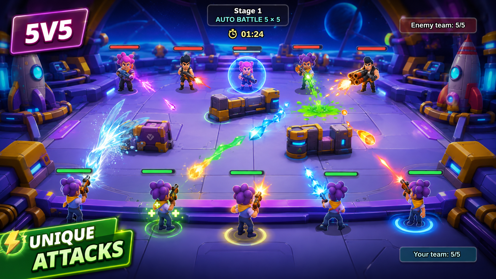 Merge Brawlers and Win screenshot 3