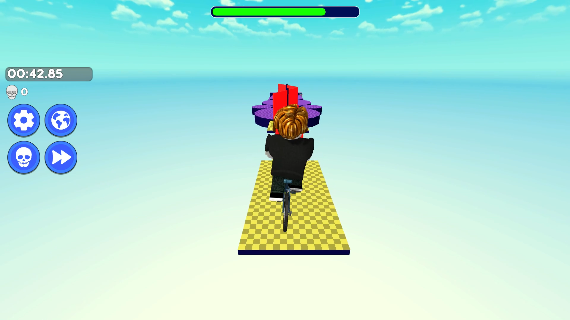 Top Obby but You're on a Bike screenshot