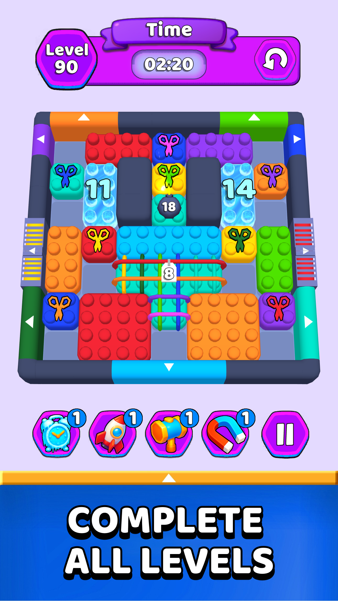 Sort Out Blocks! 3D screenshot 10