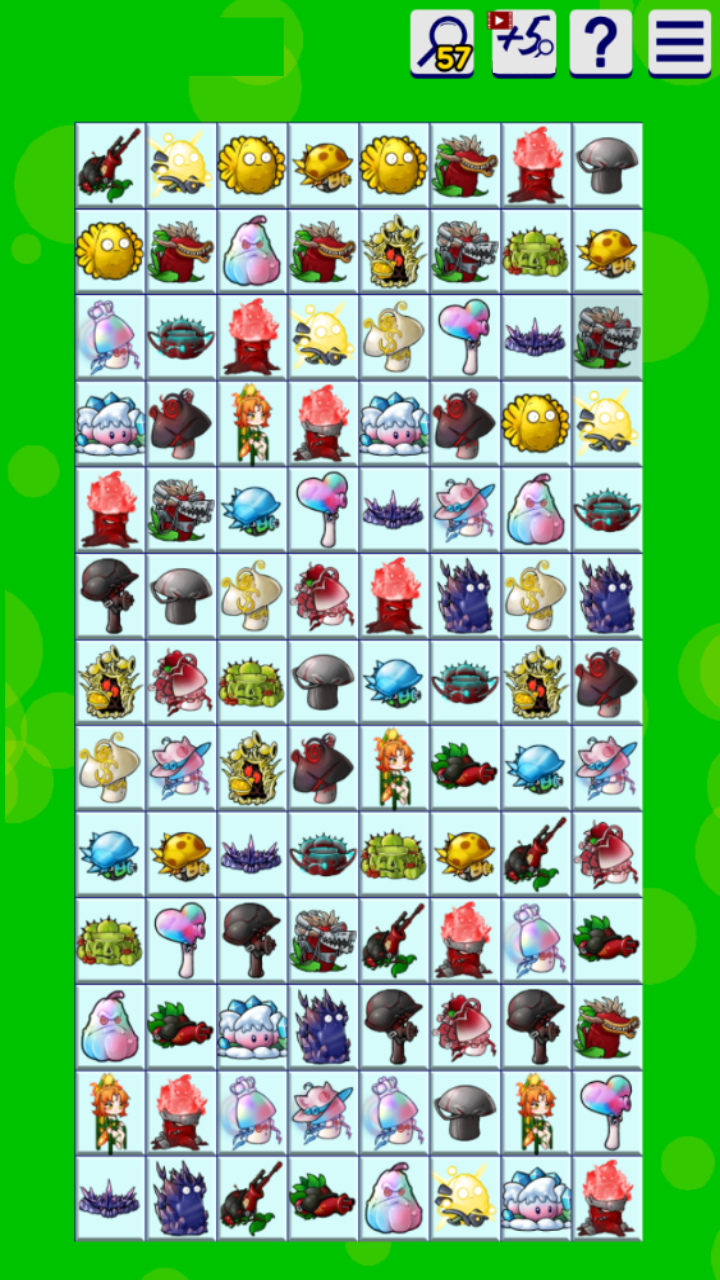 Mahjong Plants Versus Zombies Fusion Mod screenshot 6