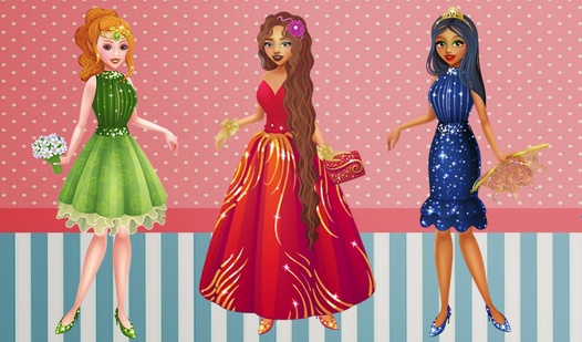 Dolls: dress-up games for girls