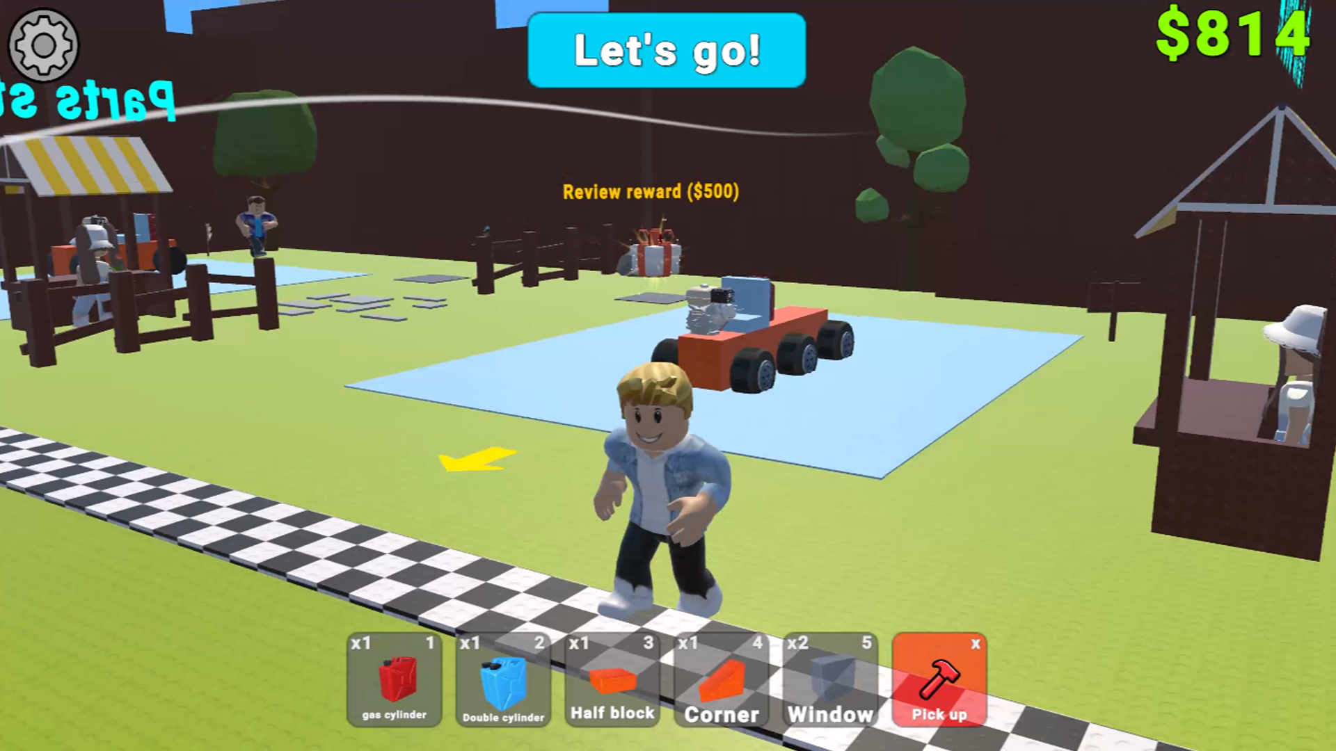 Build your car screenshot