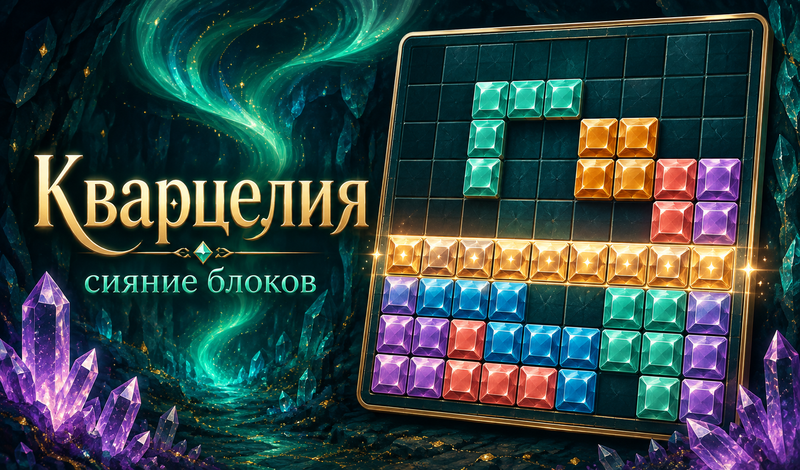 Кварцелия Сияние Блоков game cover