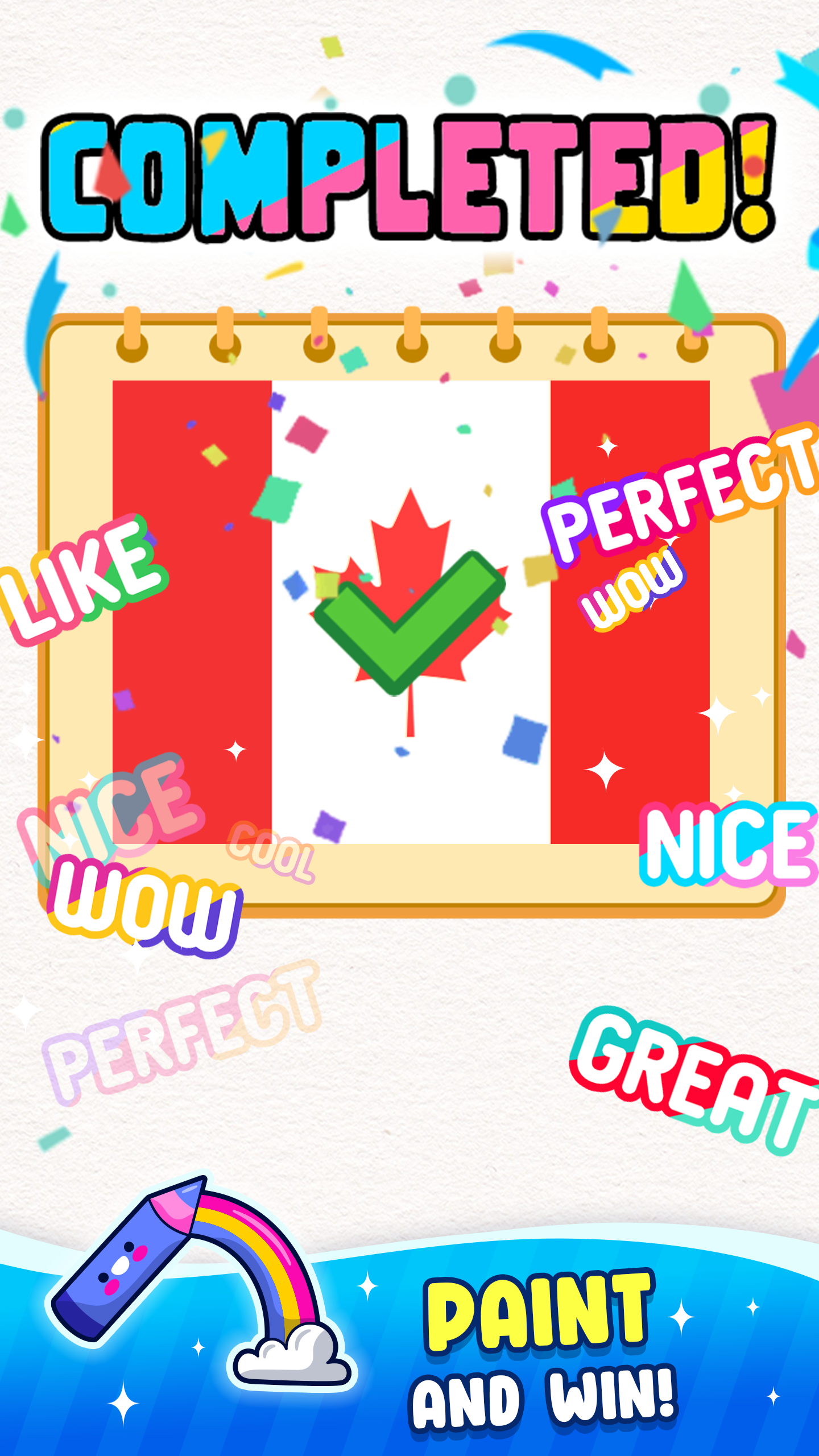 Flag Coloring Puzzle screenshot 9