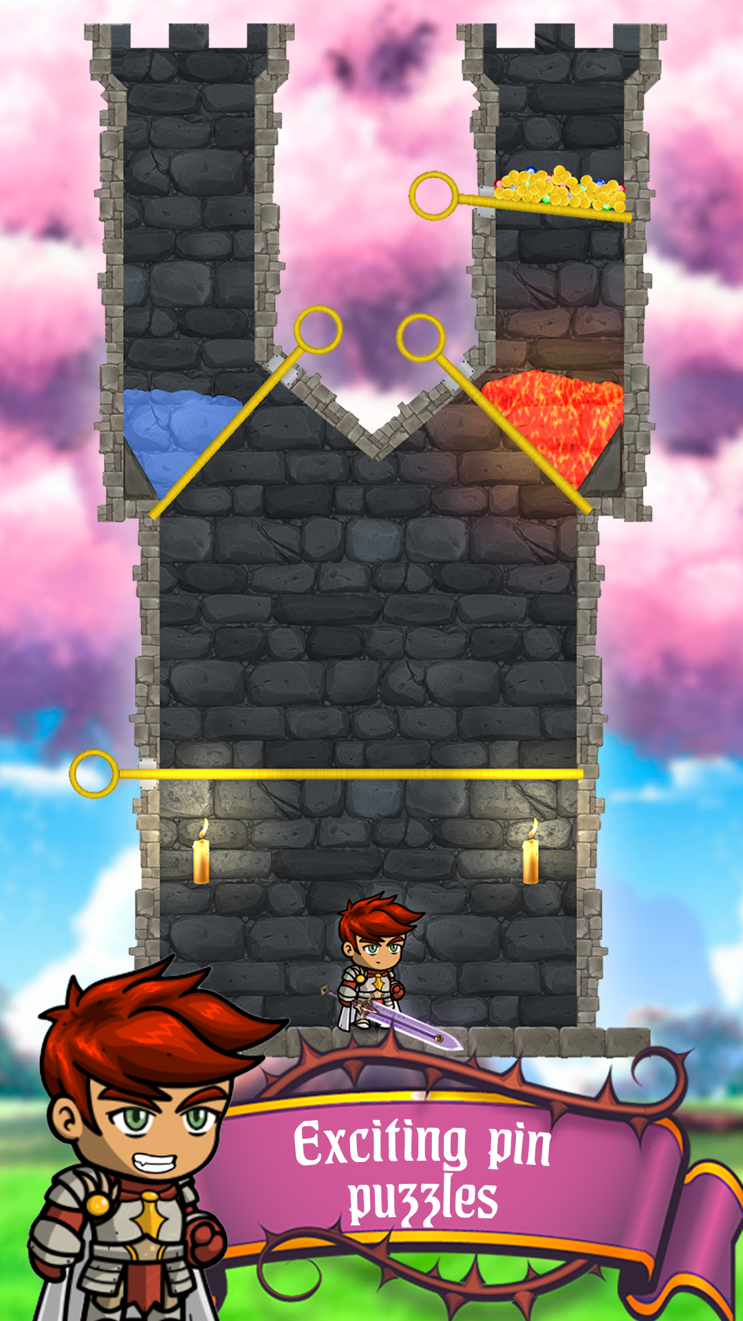 Hero Rescue: Pull the Pin Puzzle screenshot 3