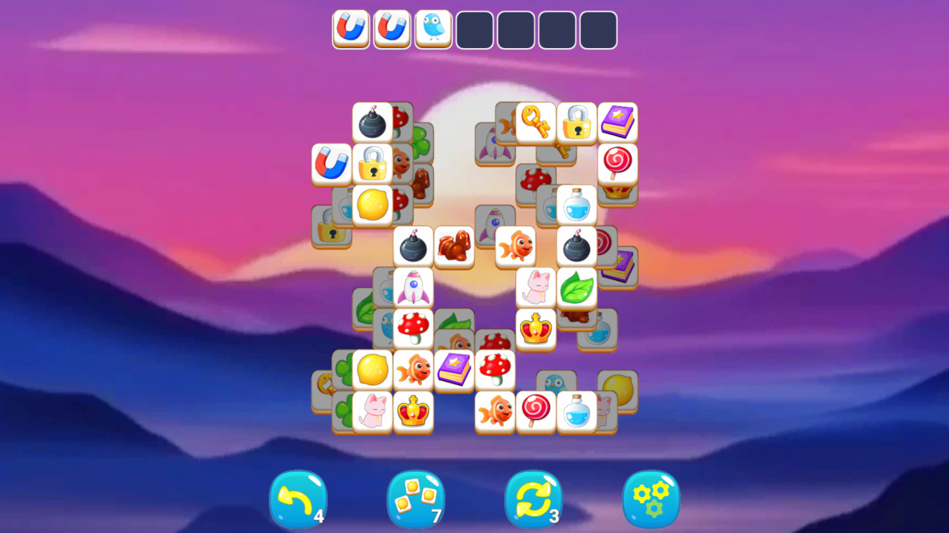 Match The Pictures In a Row screenshot