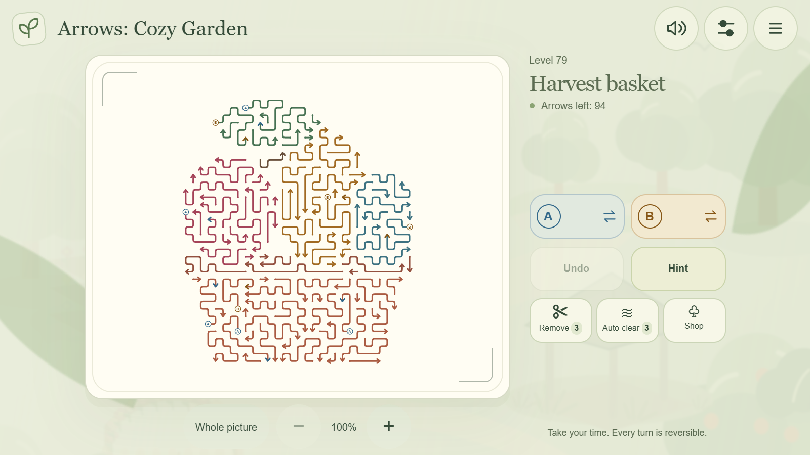Arrows: Cozy Garden — screenshot 5