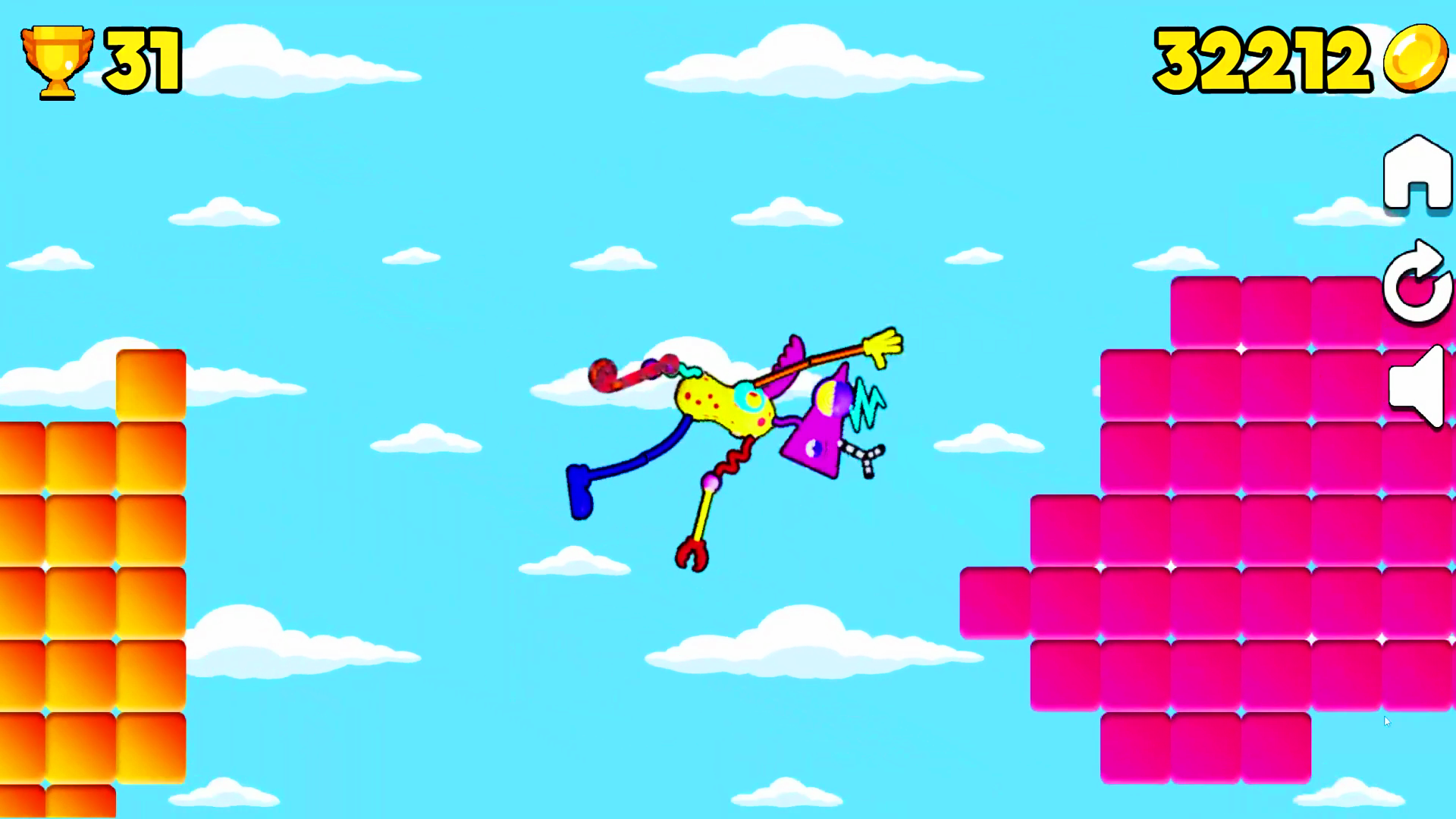 Digital Circus Fall Pomni Ragdoll screenshot