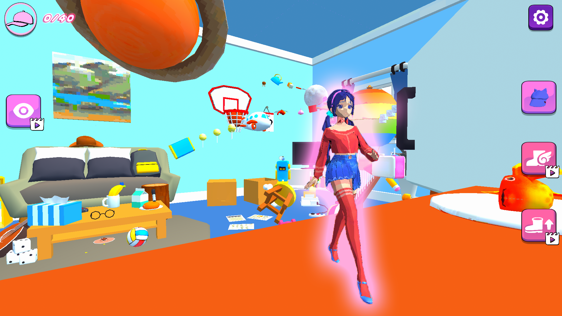 MiSide Mita - Find All The Caps! screenshot