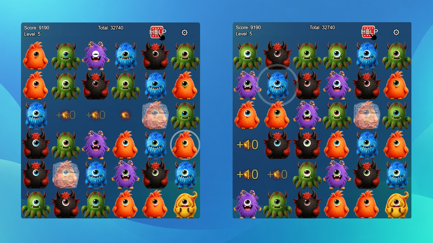 Fluffy Monsters — screenshot 2