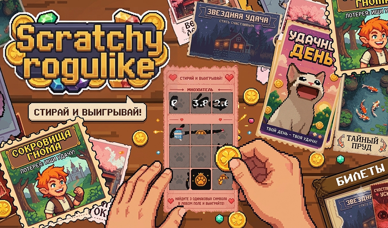Scratchy rogulike game cover