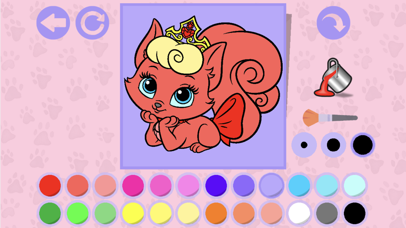 Kitten Coloring Book for Girls — screenshot 4