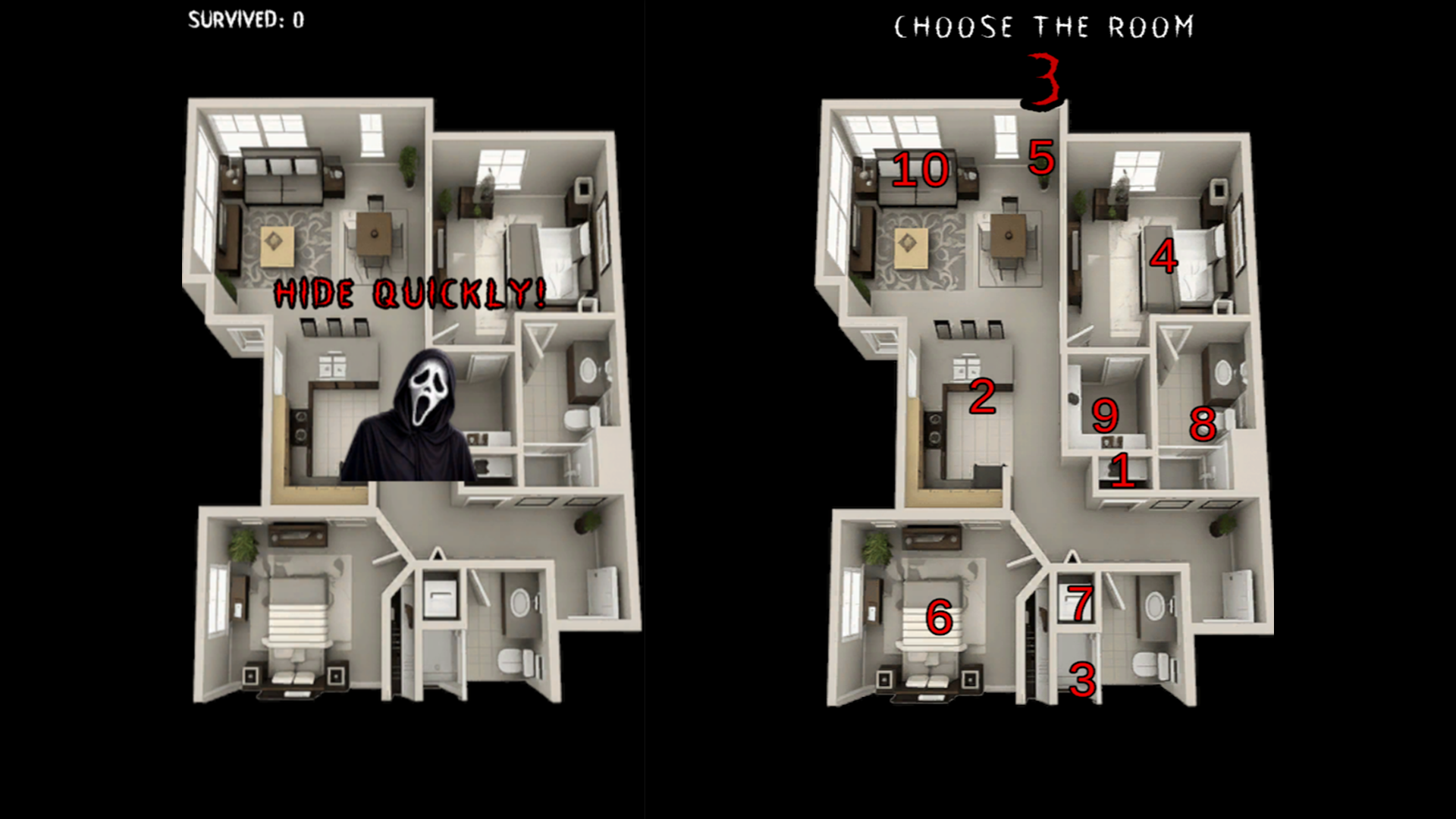 Hide Quickly! — screenshot 1