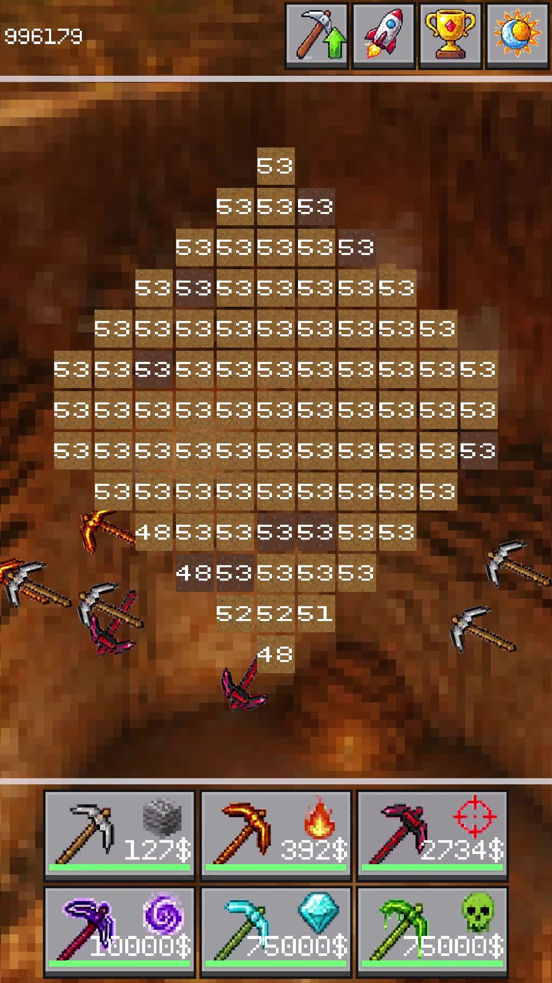 Idle Blocks. Dig and Mine screenshot 6