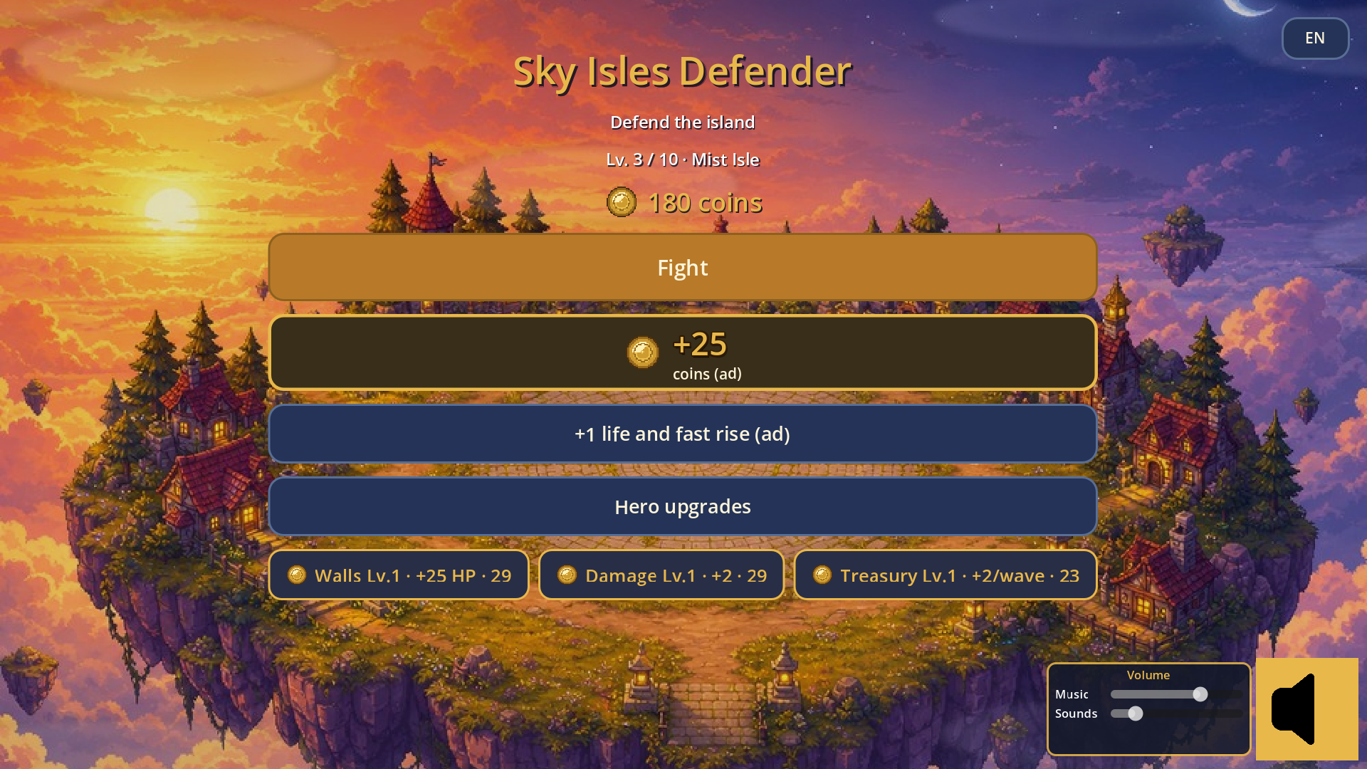 Sky Isles Defender screenshot