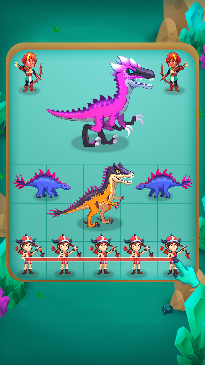 Merge Master: Dinosaurs War screenshot 7