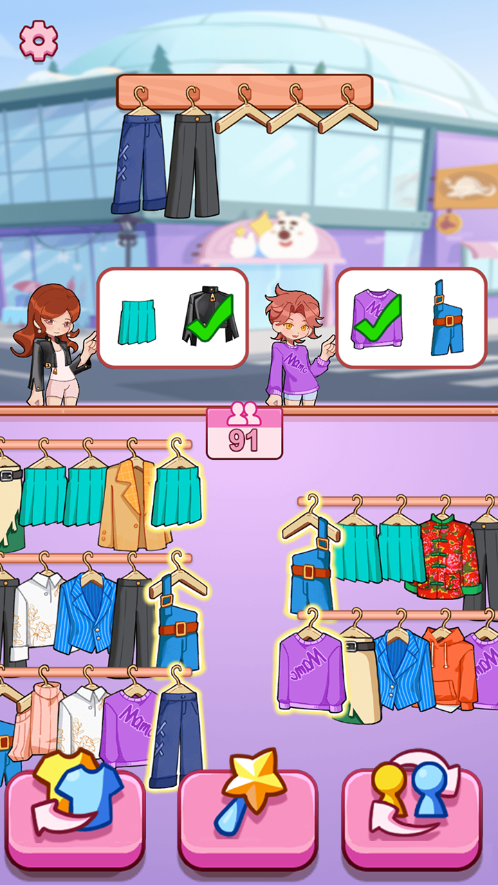Girl's Closet: Match & Clear screenshot 4