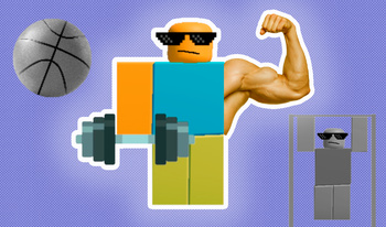 Robloxer musculoso