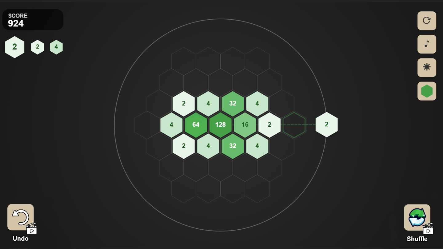 Gravity 2048 — screenshot 3