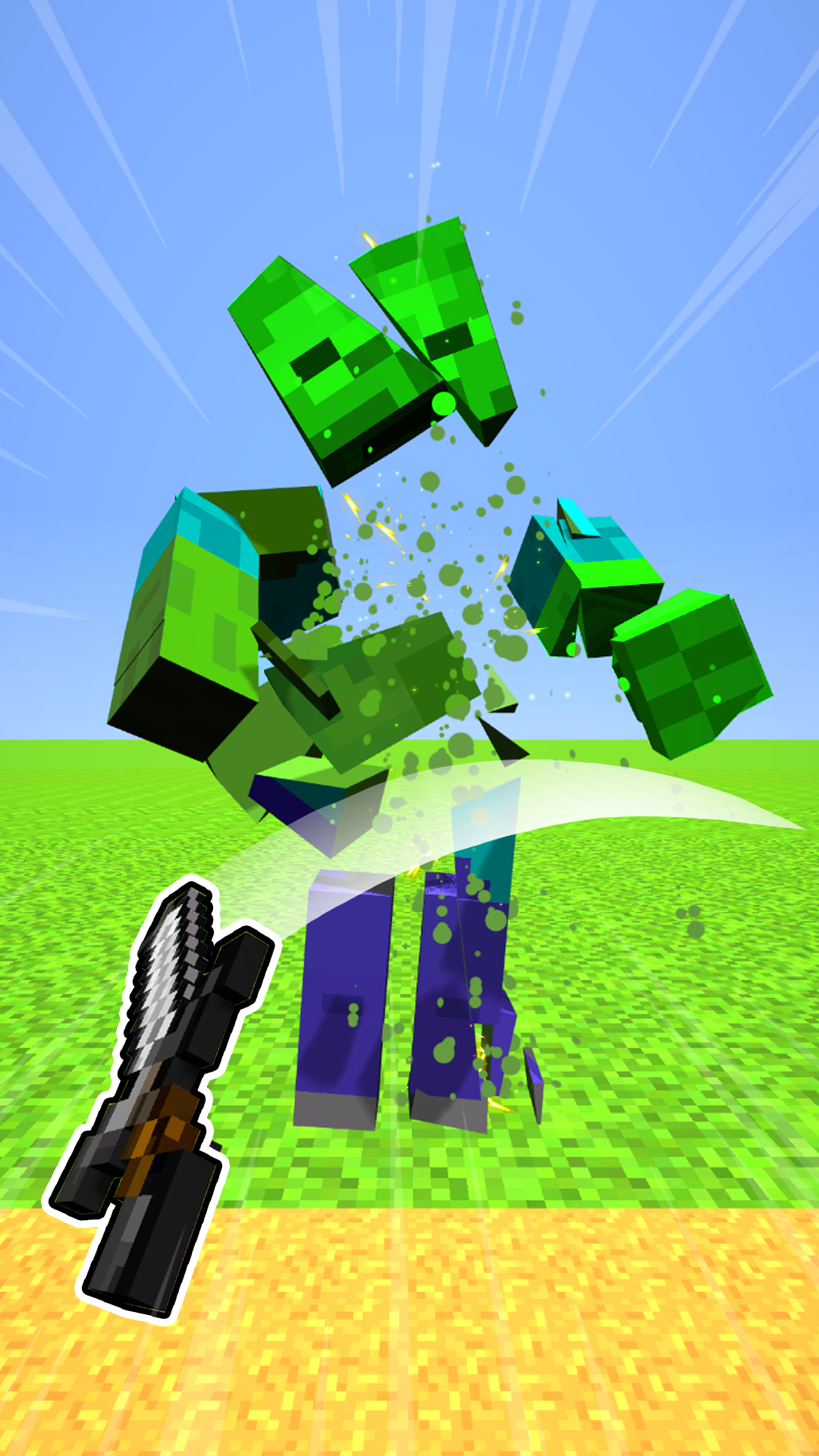 Mine Fight! Cut Mob Army! screenshot 9