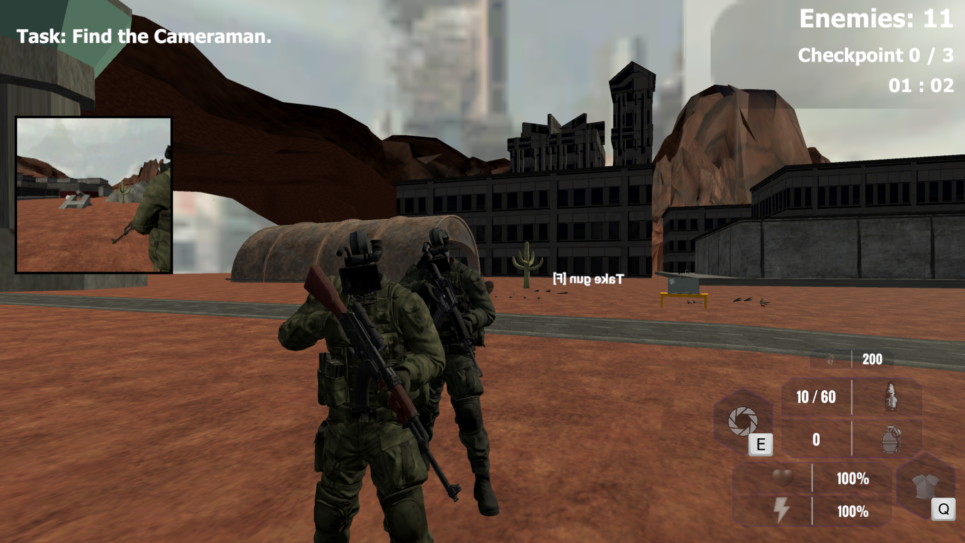 Skibidi - Save Cameraman: 2 players! screenshot
