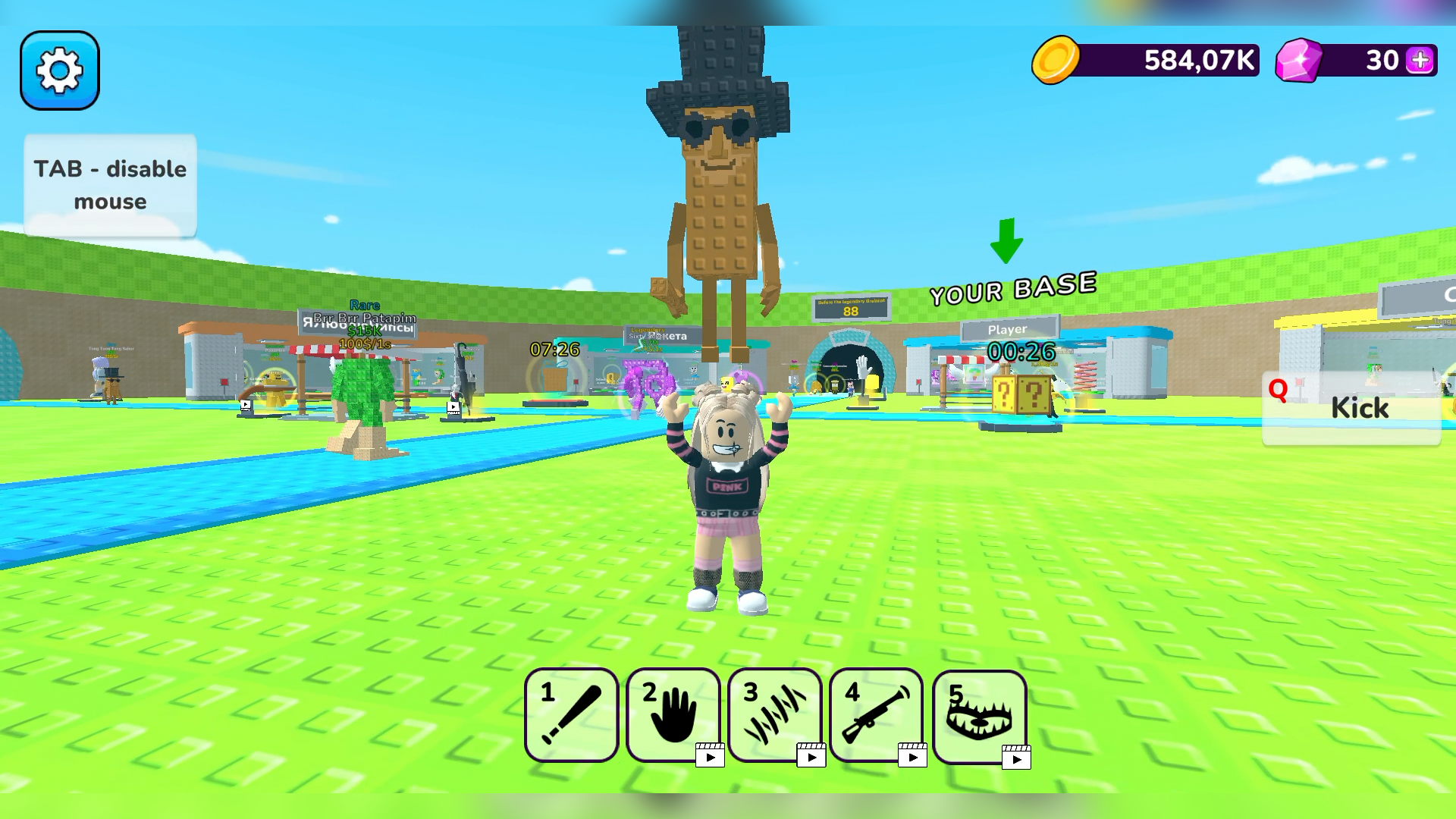 Steal and Catch Obby: Mini-Games screenshot