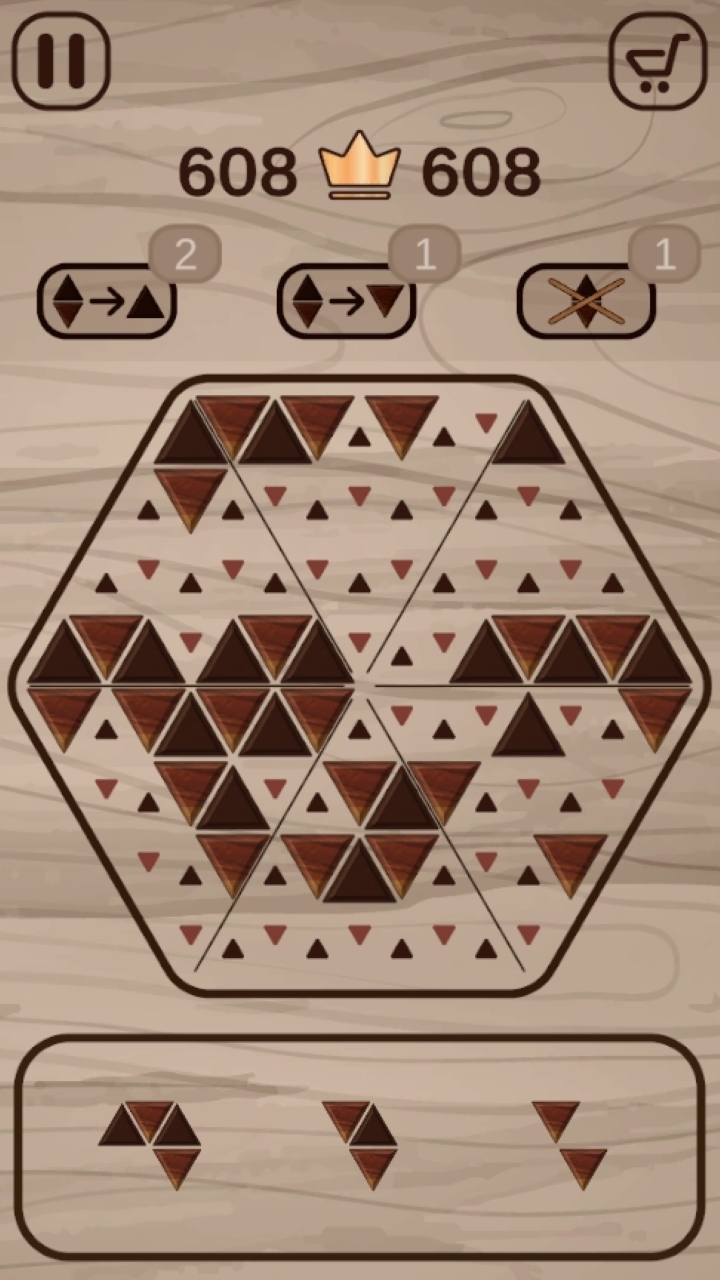 Triangular Wooden Blocks screenshot 4