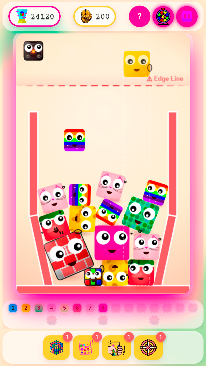 Jelly Evolution: Merge the Cubes screenshot 4