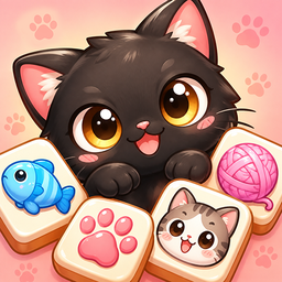 Mahjong Connect: Cat House