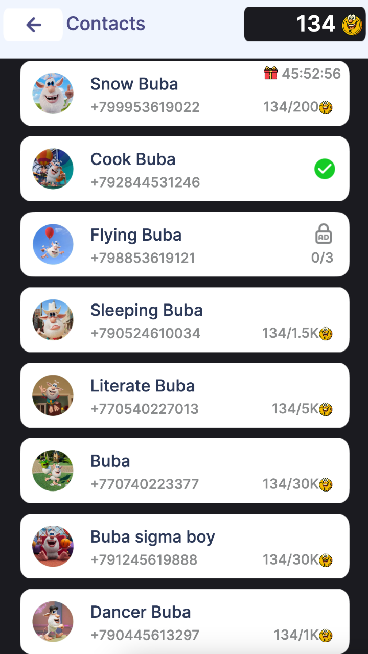 Booba Calls: Chat, Video Call, Live Broadcast screenshot 6