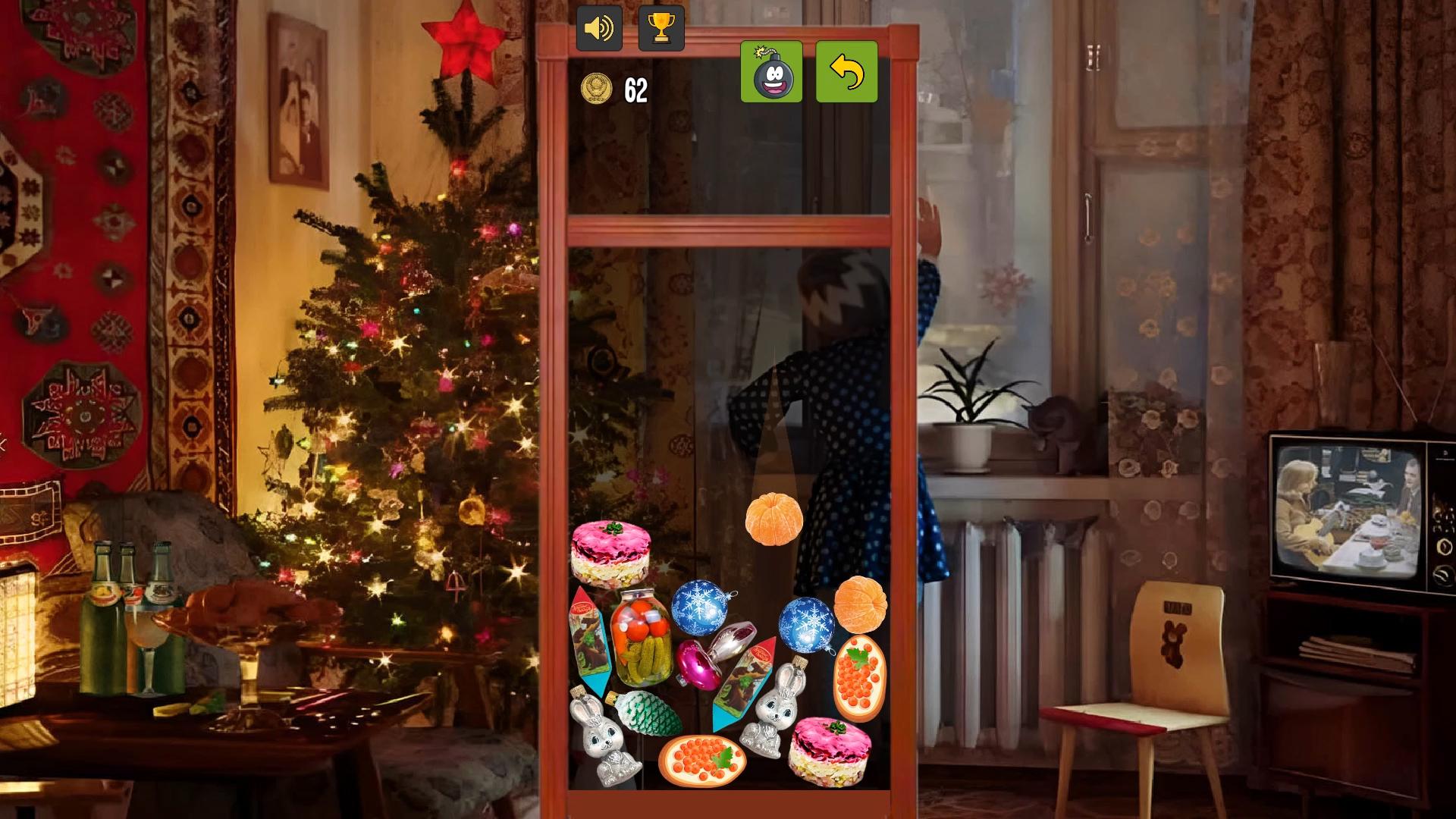 New Year's Day in USSR: Toys and Food screenshot