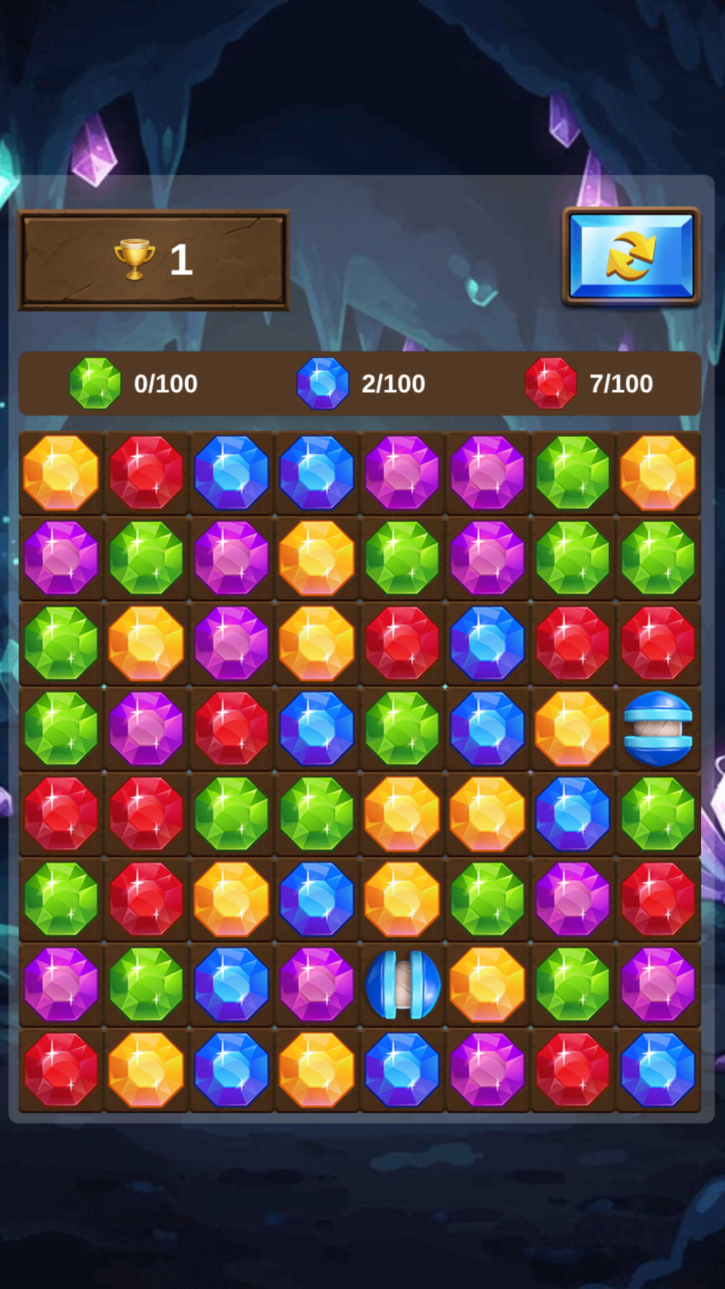 Three in a Row: Colored Blocks screenshot 8