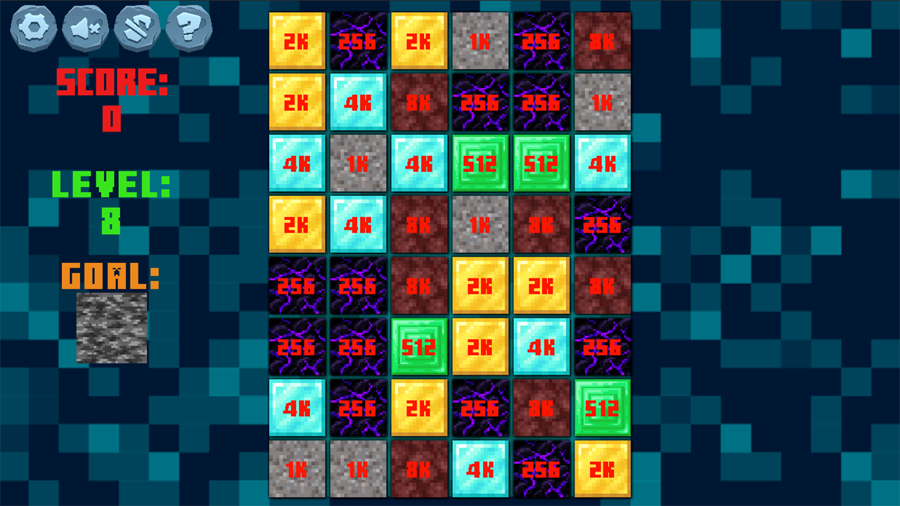 2048 Mine blocks — screenshot 1