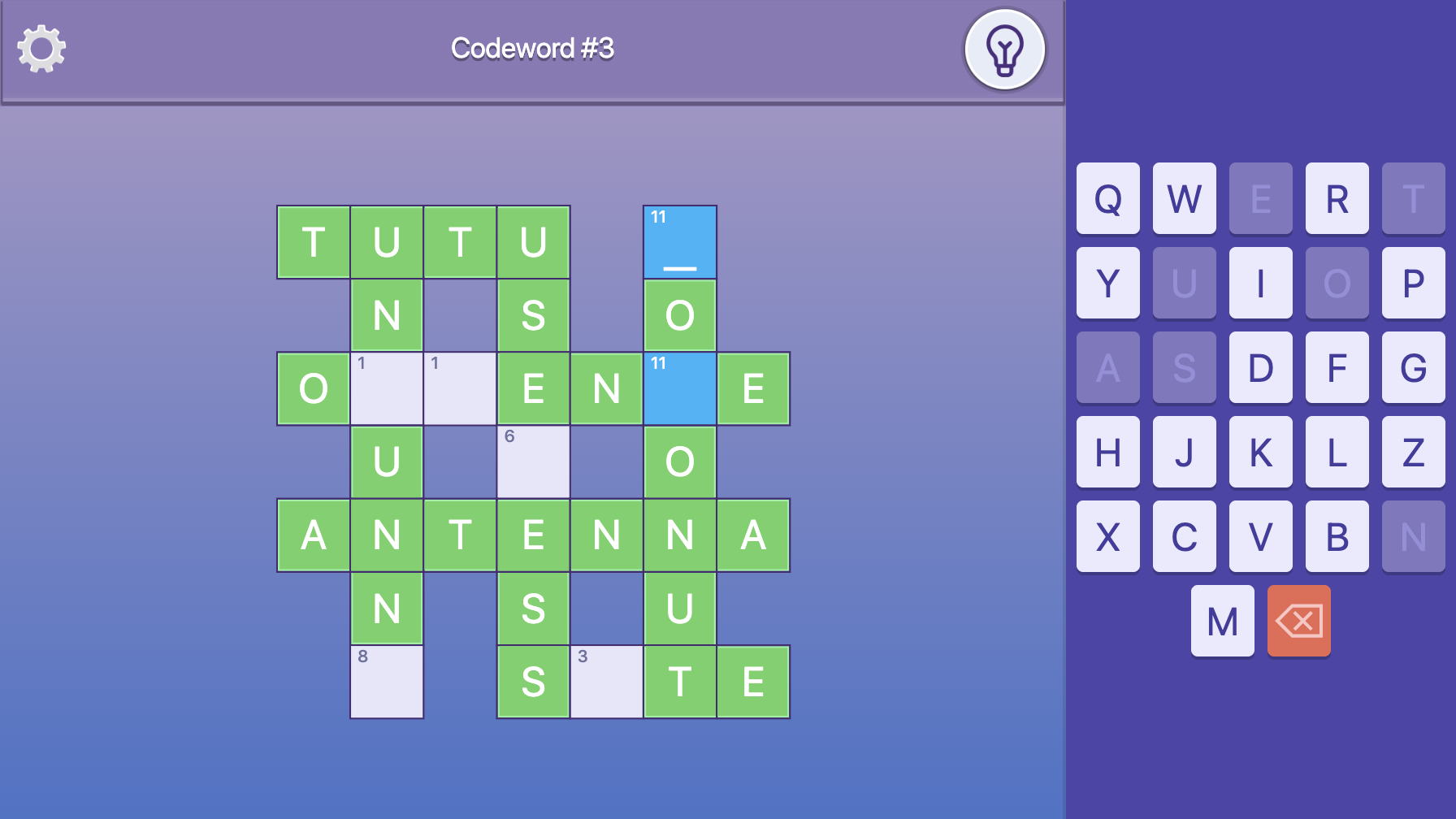 Letter Crossword — screenshot 2