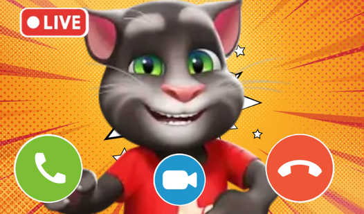 Talking Tom Cat Calls: Chat Prank, Video Call  loading=