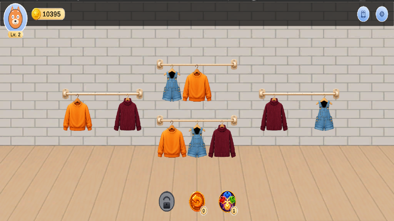 Wardrobe master: match-3 — screenshot 1