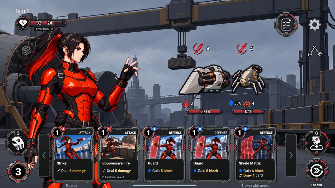Containment Protocol: Roguelike Deckbuilder — screenshot 4