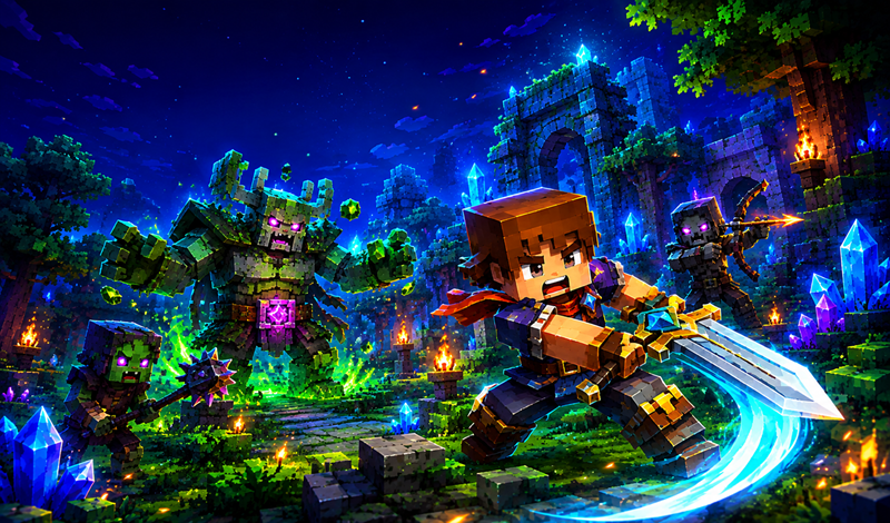 Blockbound: Nightfall game cover