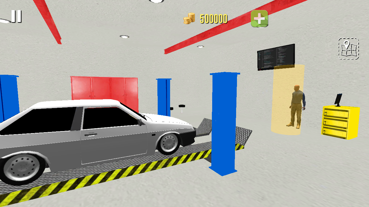 Car simulator with open world screenshot