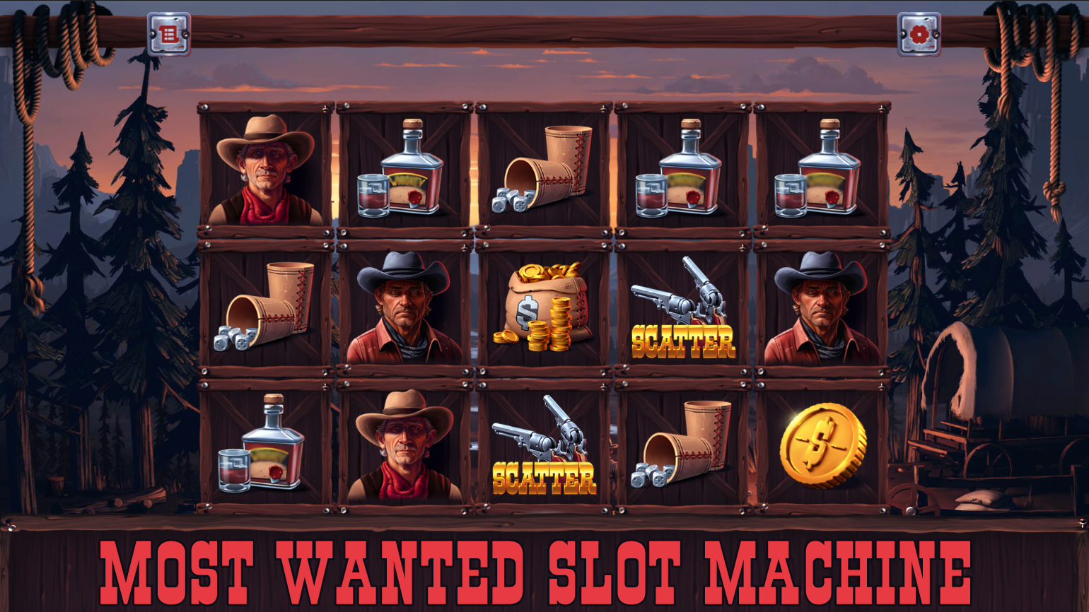 Most Wanted Casino Slot screenshot
