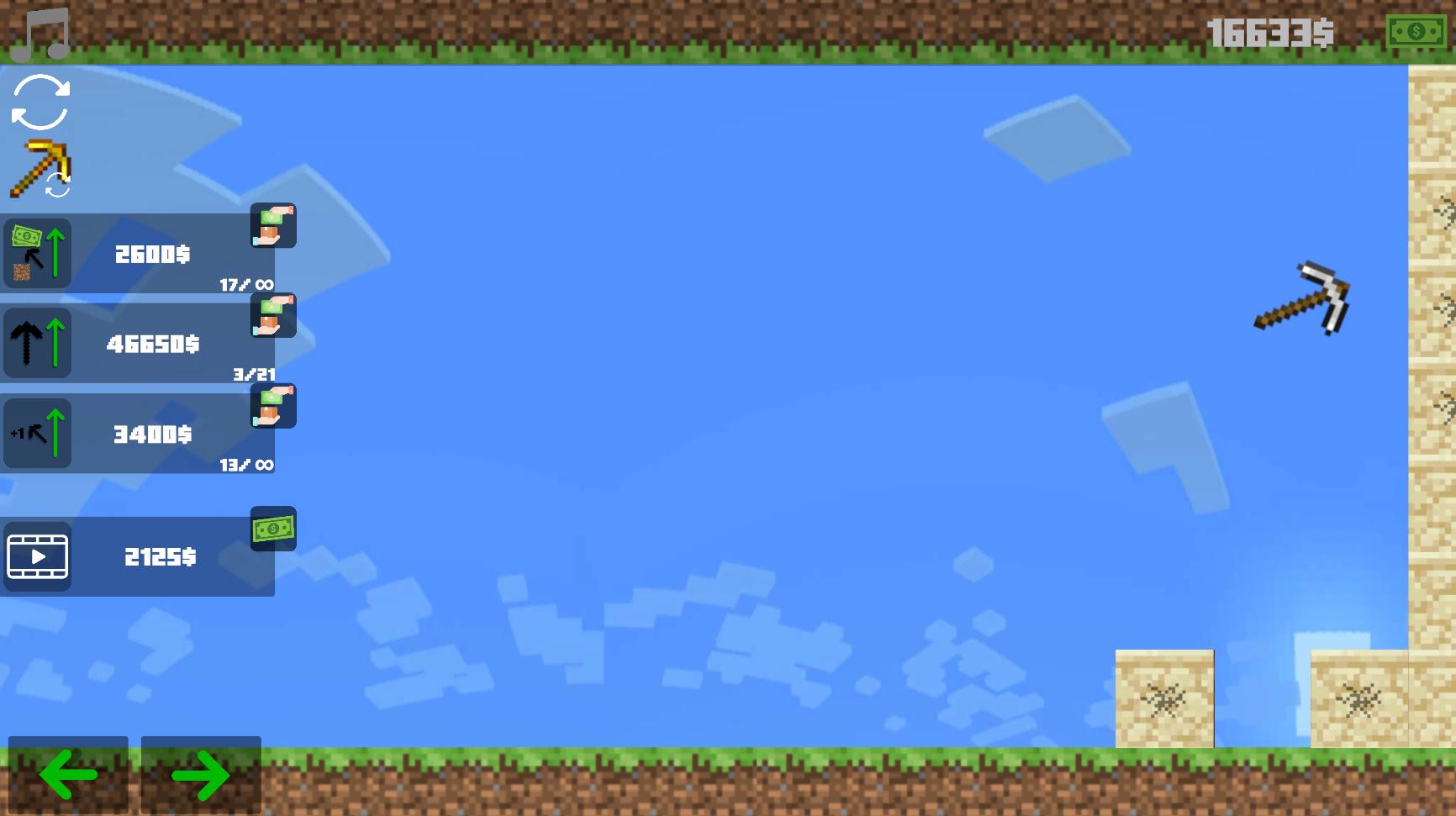 Destroy walls of blocks - Mine MOD screenshot